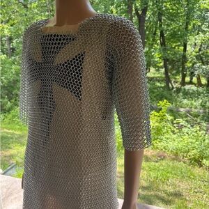 Handmade Chainmail shirt Medieval Armor, Viking,Halloween costume ,Renaissance